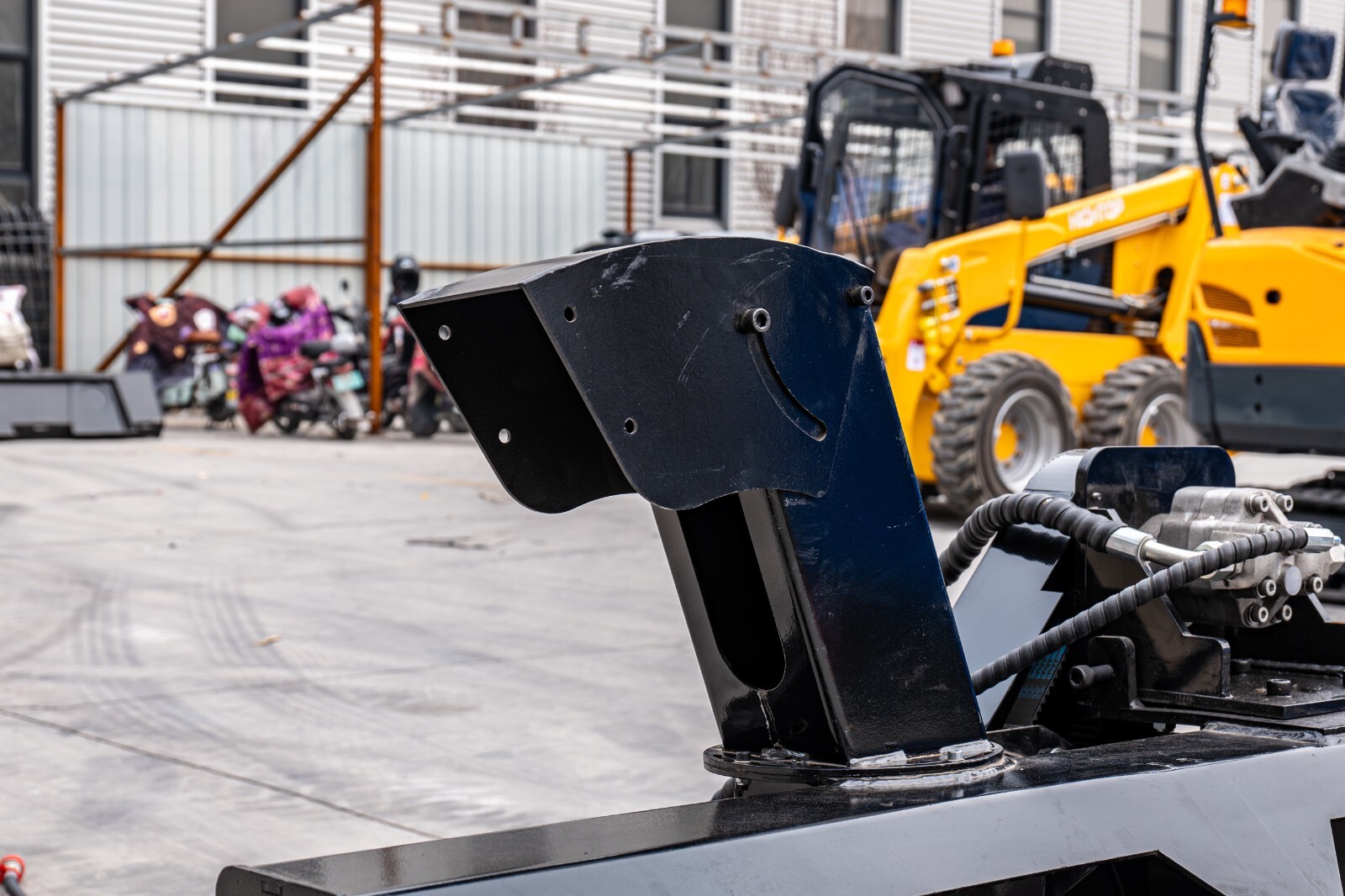 Bobcat-compatible snow blower Efficient flexible snow removal attachment