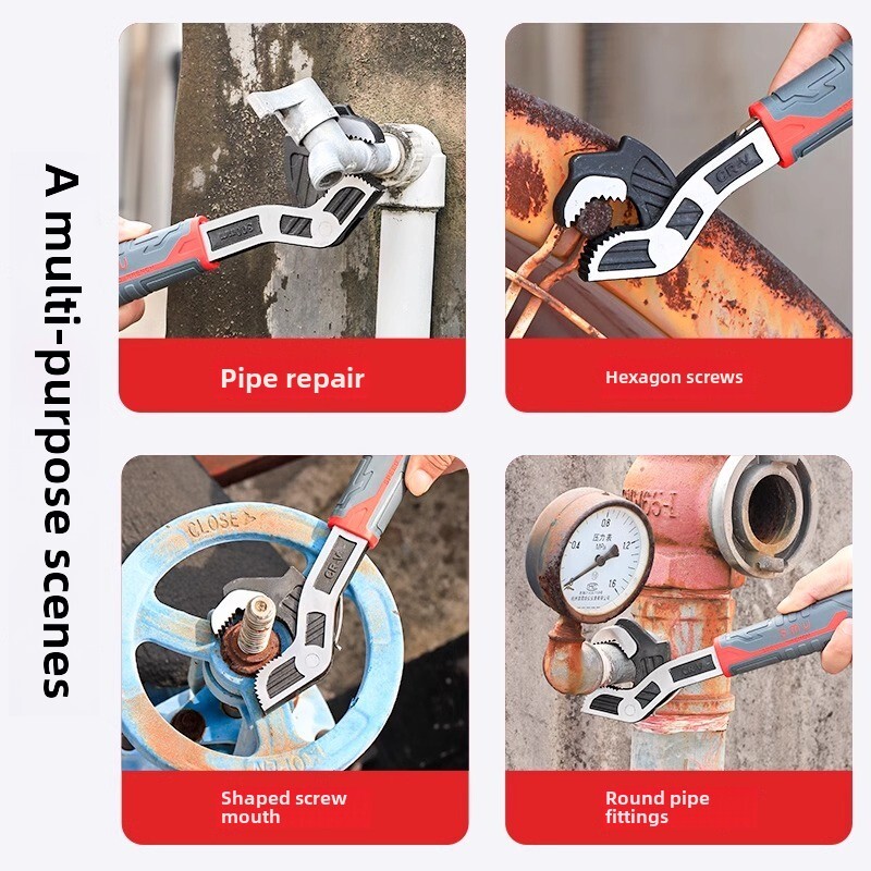 Self-locking Small Wrench Multi-function Wrench Adaptive Wrench Tool