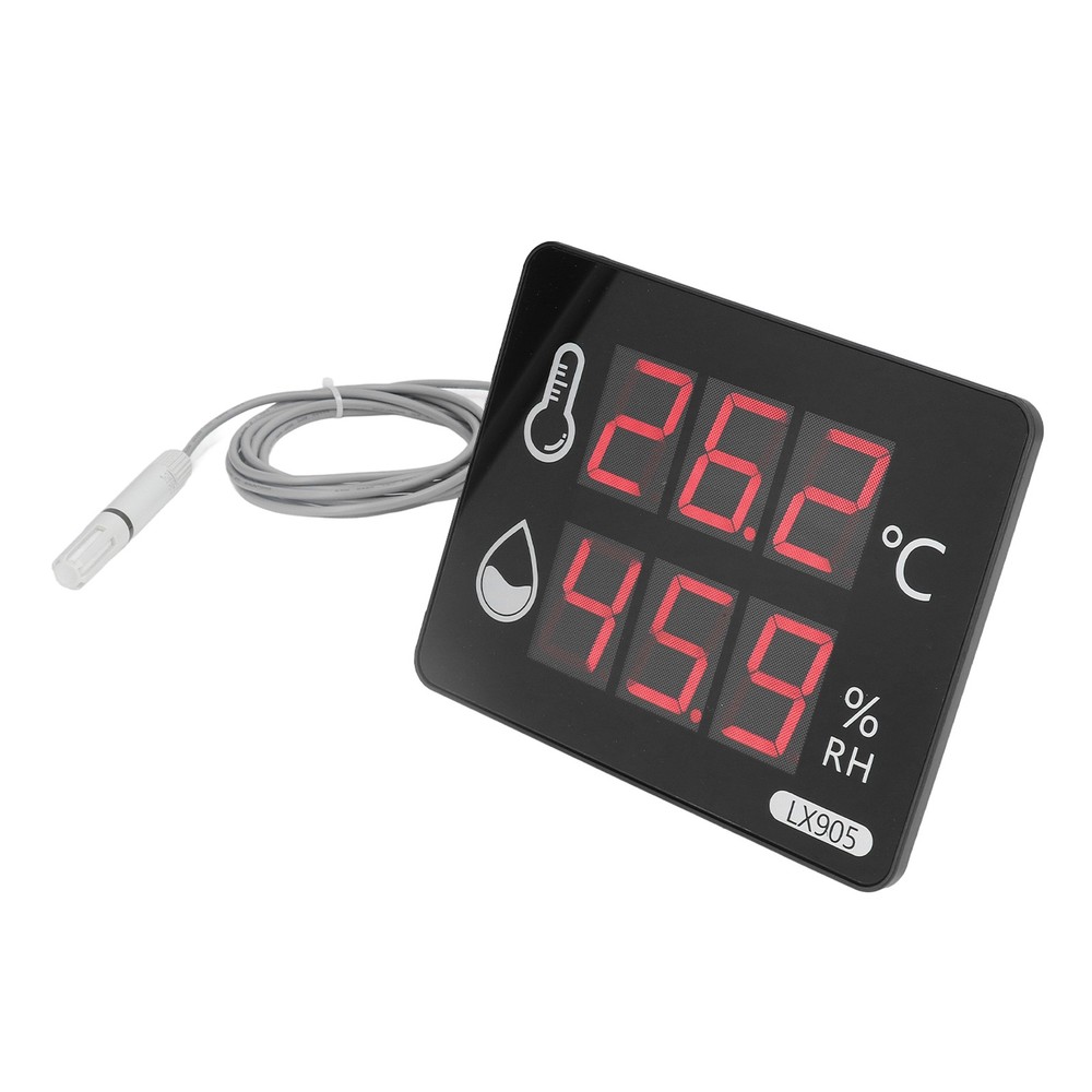 LED Digital Temperature Humidity Sensor For Home Workshop Factory Popular