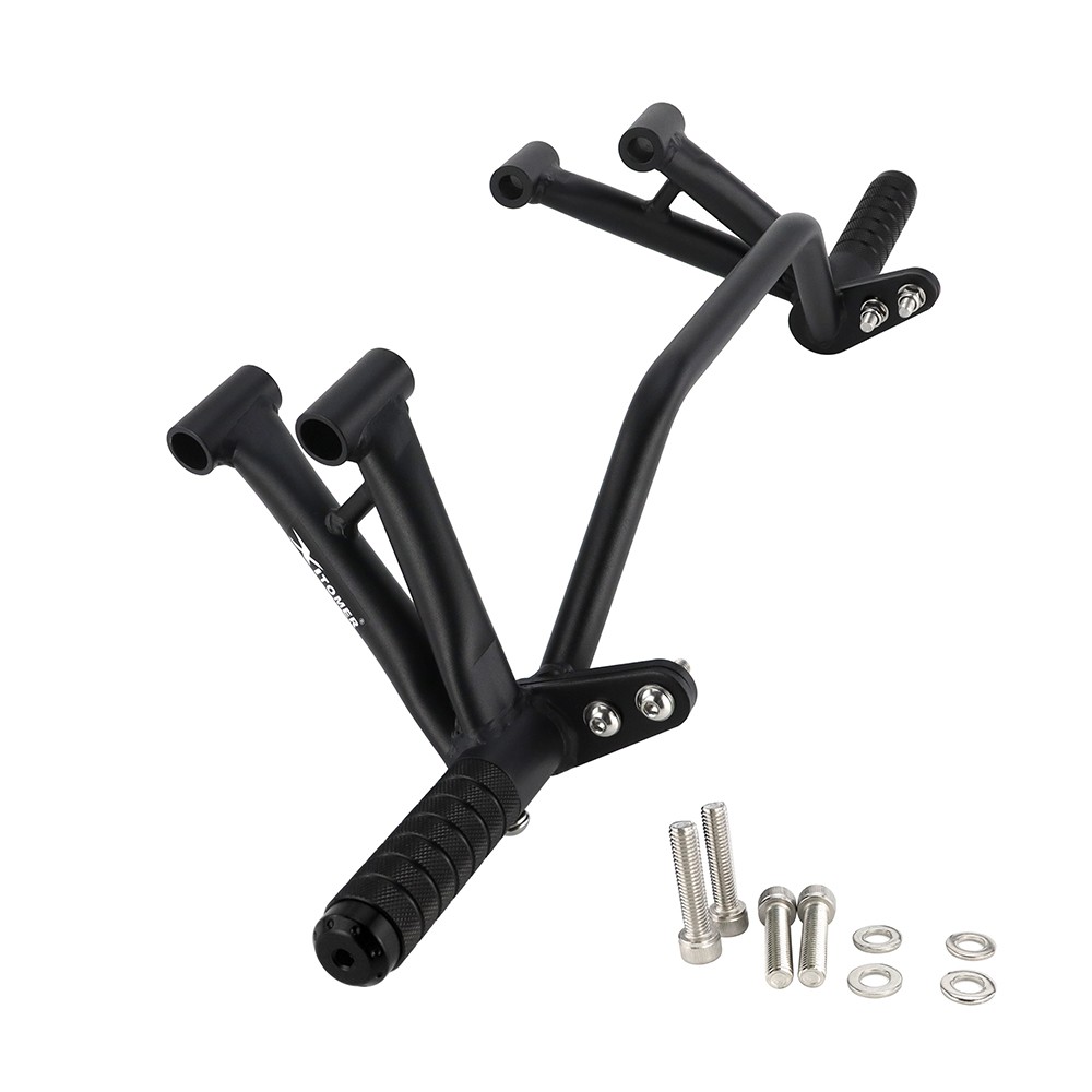 Stunt Subcage Passenger Footpegs Guard Fit For Kawasaki Z650/Ninja 650 2017-2025