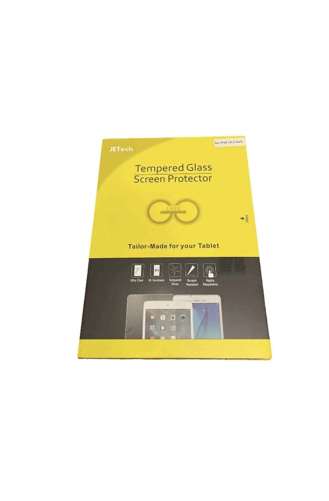 JETech Screen protector tempered Glass Tablet IPad 10.2 inch NWT