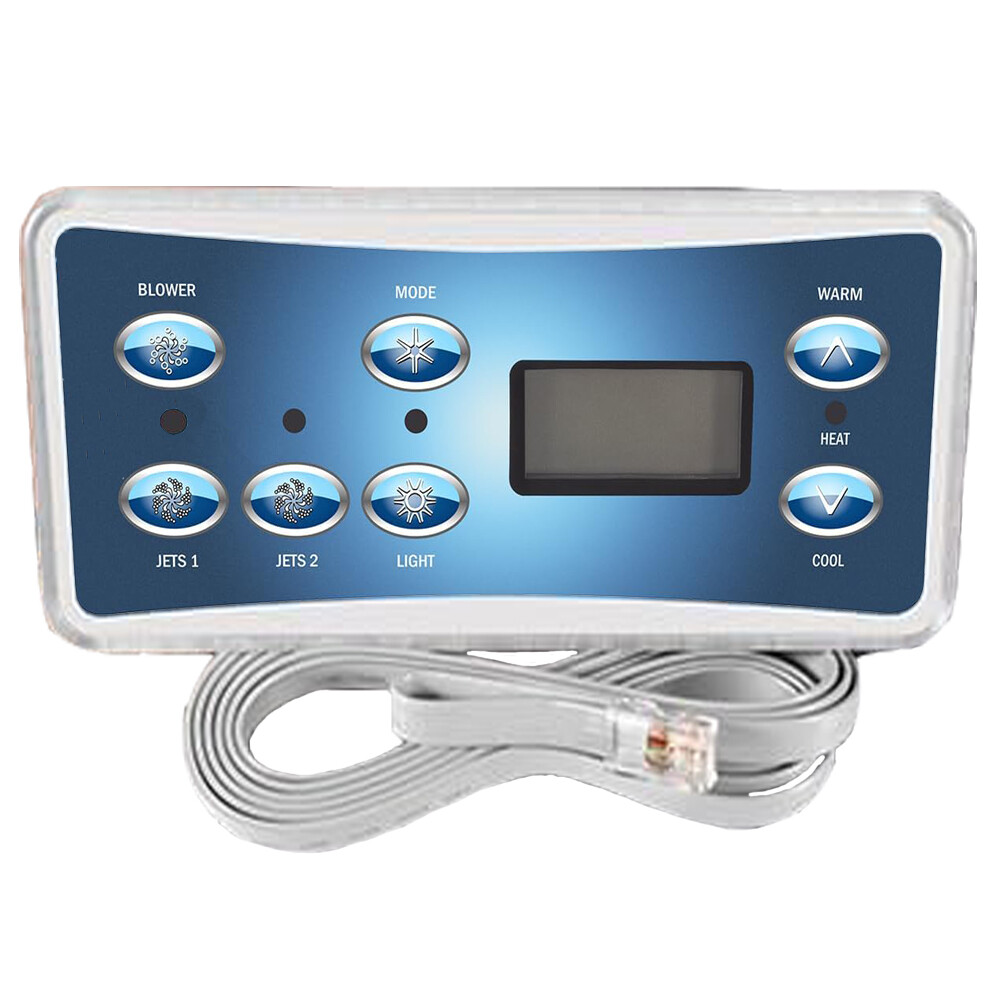 Replace for Balboa Topside 53189 VL701S Topside Control Panel SPA with 7-Button