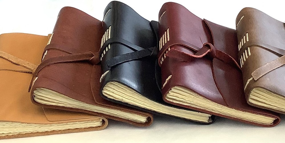 Rustico Good Book Leather Journal - Wrap Closure