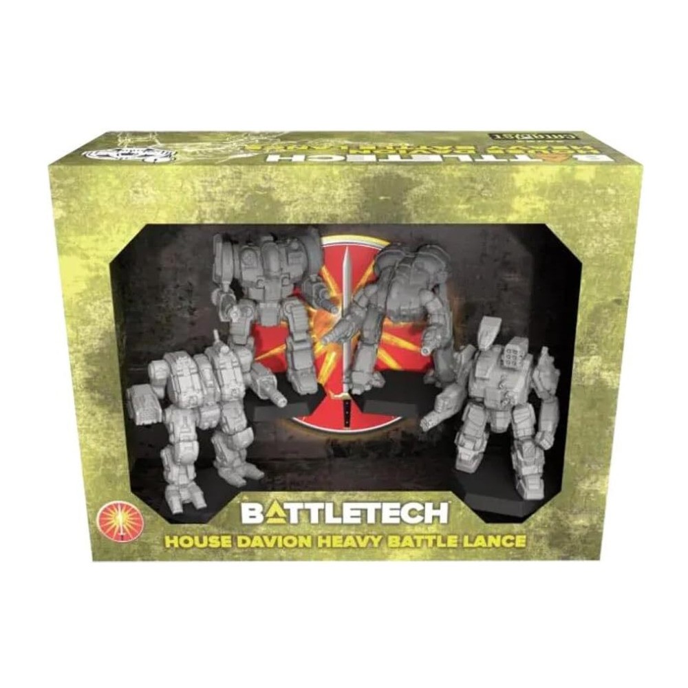 Catalyst Game Labs BattleTech: Gothic Core w/ House Davion Cavalry Lance Bundle