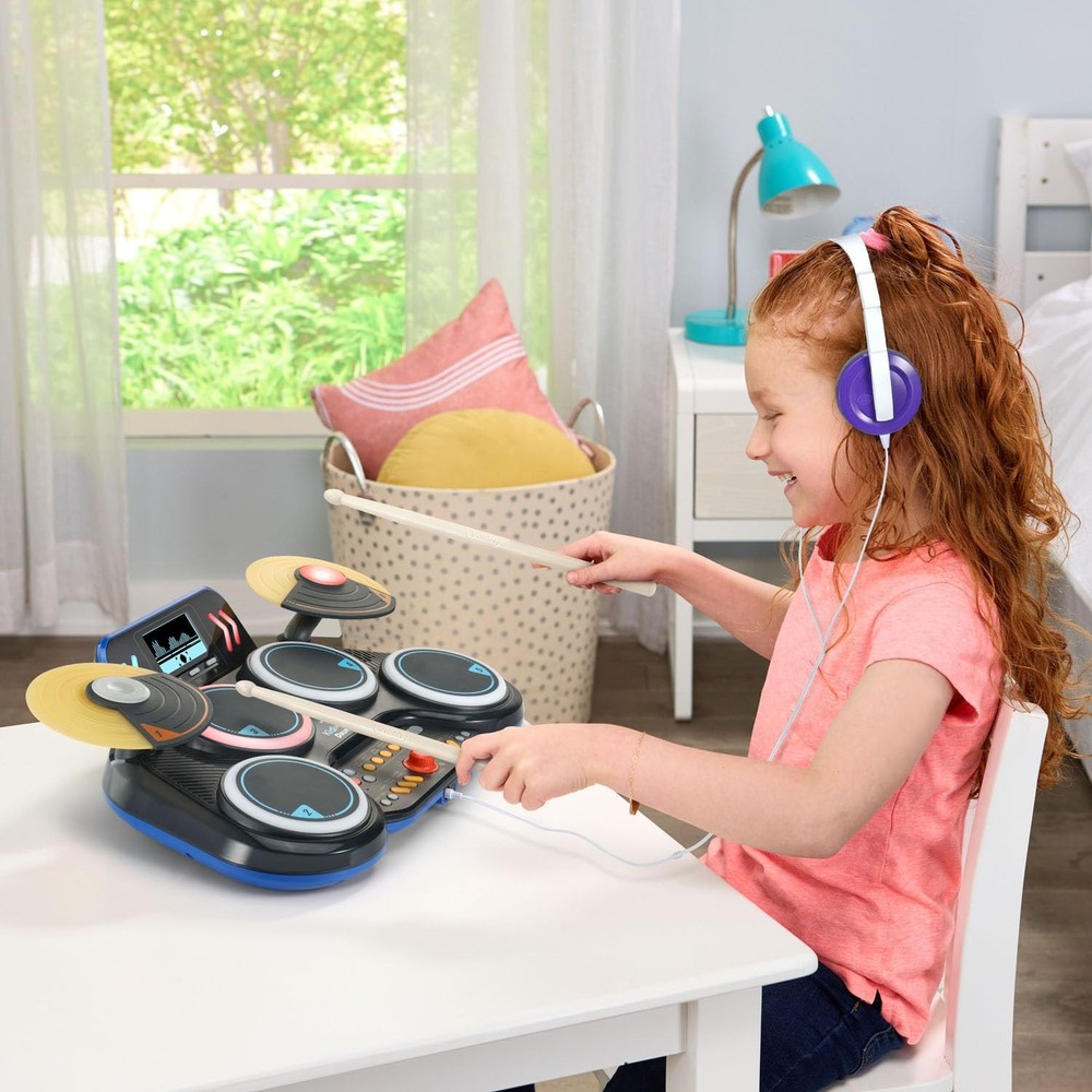 VTech Kidi Star Drum Pad Black