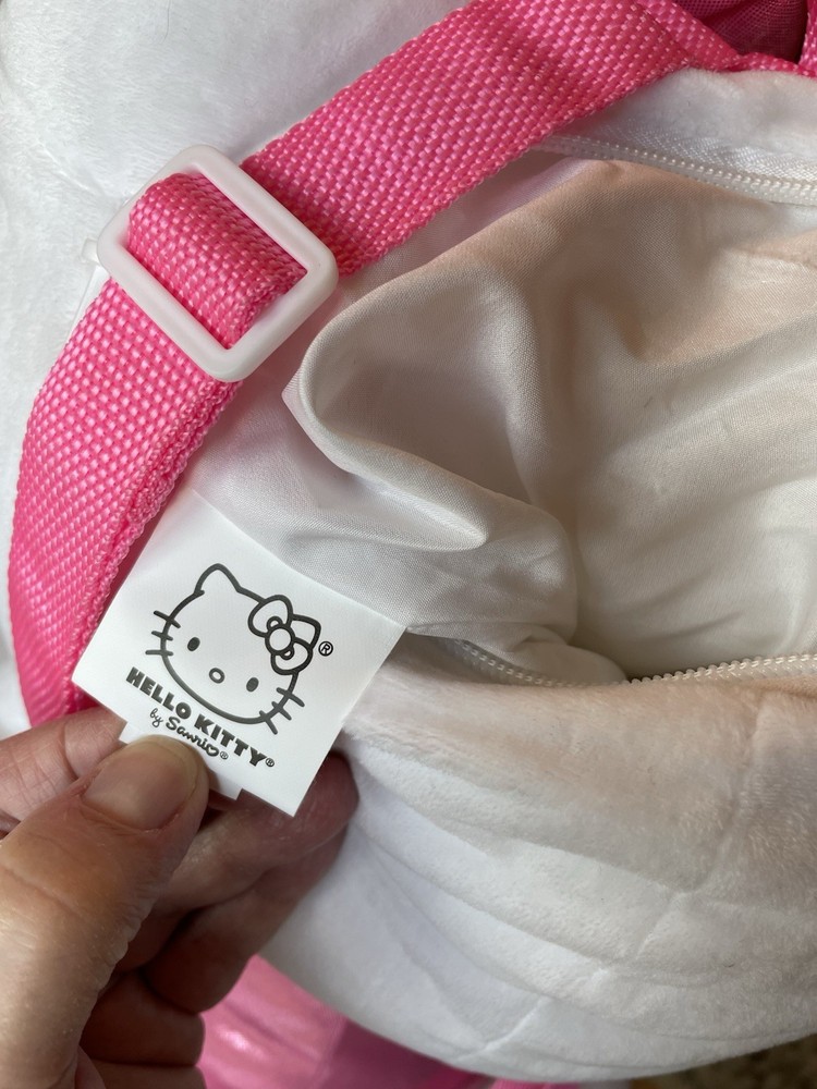 Hello Kitty 16" Soft Plush Backpack