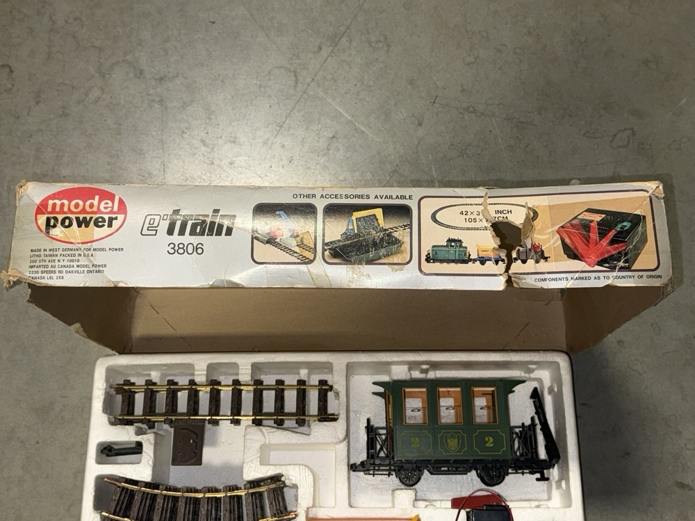 Faller Model Power German 3806 E-Train Starter Train Set
