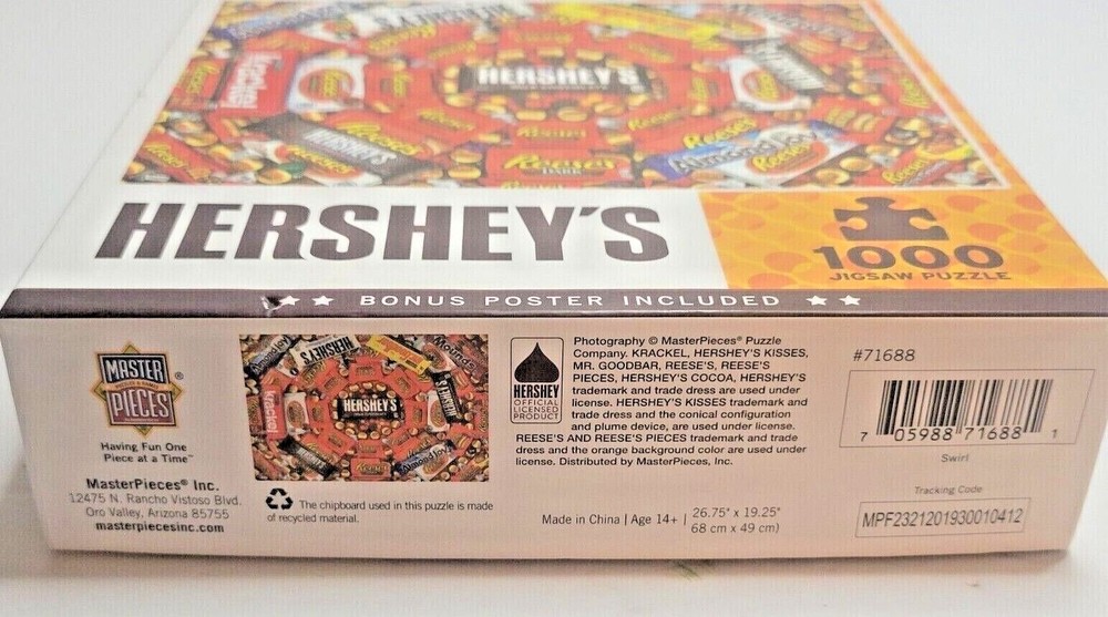 MasterPieces Hersey's 1000 Jigsaw Puzzle