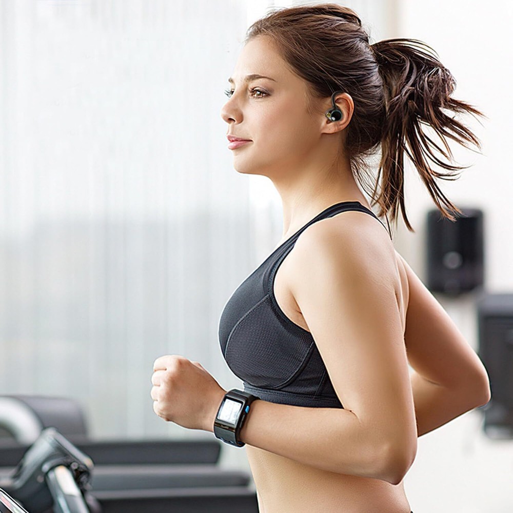 Wireless Bluetooth Headphones Ear Buds Deep Bass with Wirele Charging Case