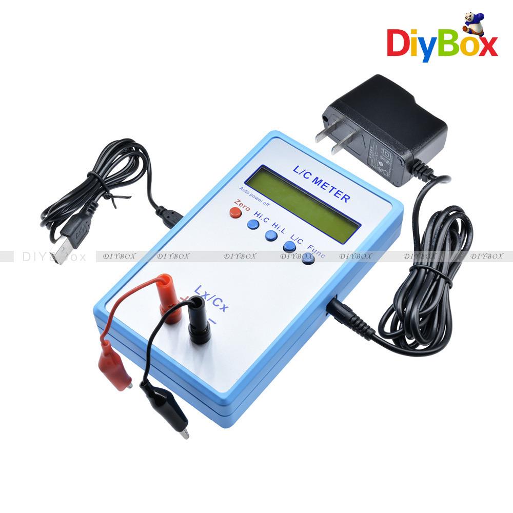 High Precision L/C Inductance Inductor Capacitance Multimeter Meter LC200A Tool