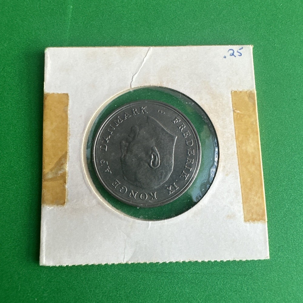 1963 Denmark 1 Krone - World Coin