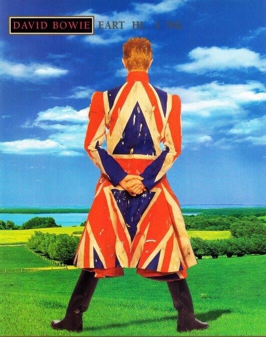 David Bowie Earthling Poster RCA BMG 1996 Excellent Condition