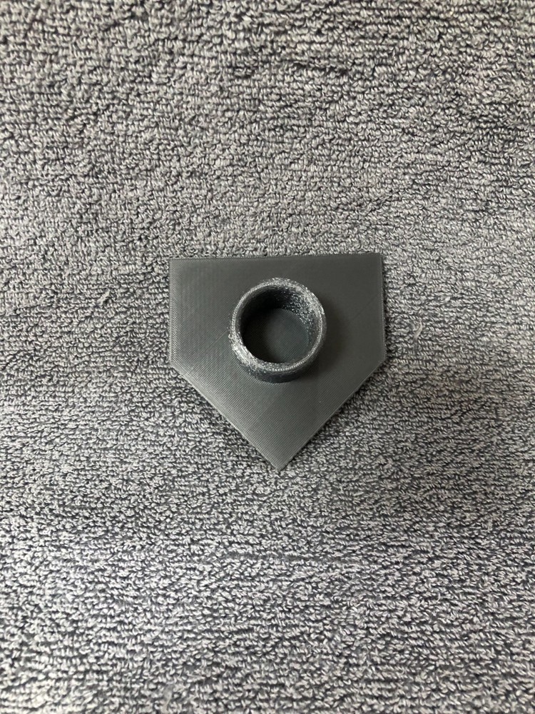 baseball display stand 3d printed black