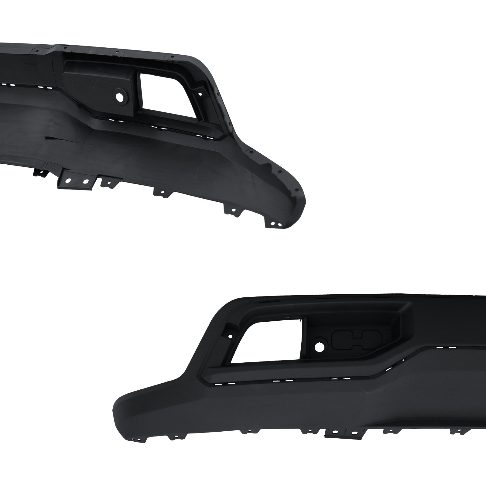 Front Bumper Lower Cover Kit For 2019-2022 Chevy Silverado 1500 w/ Air Deflector