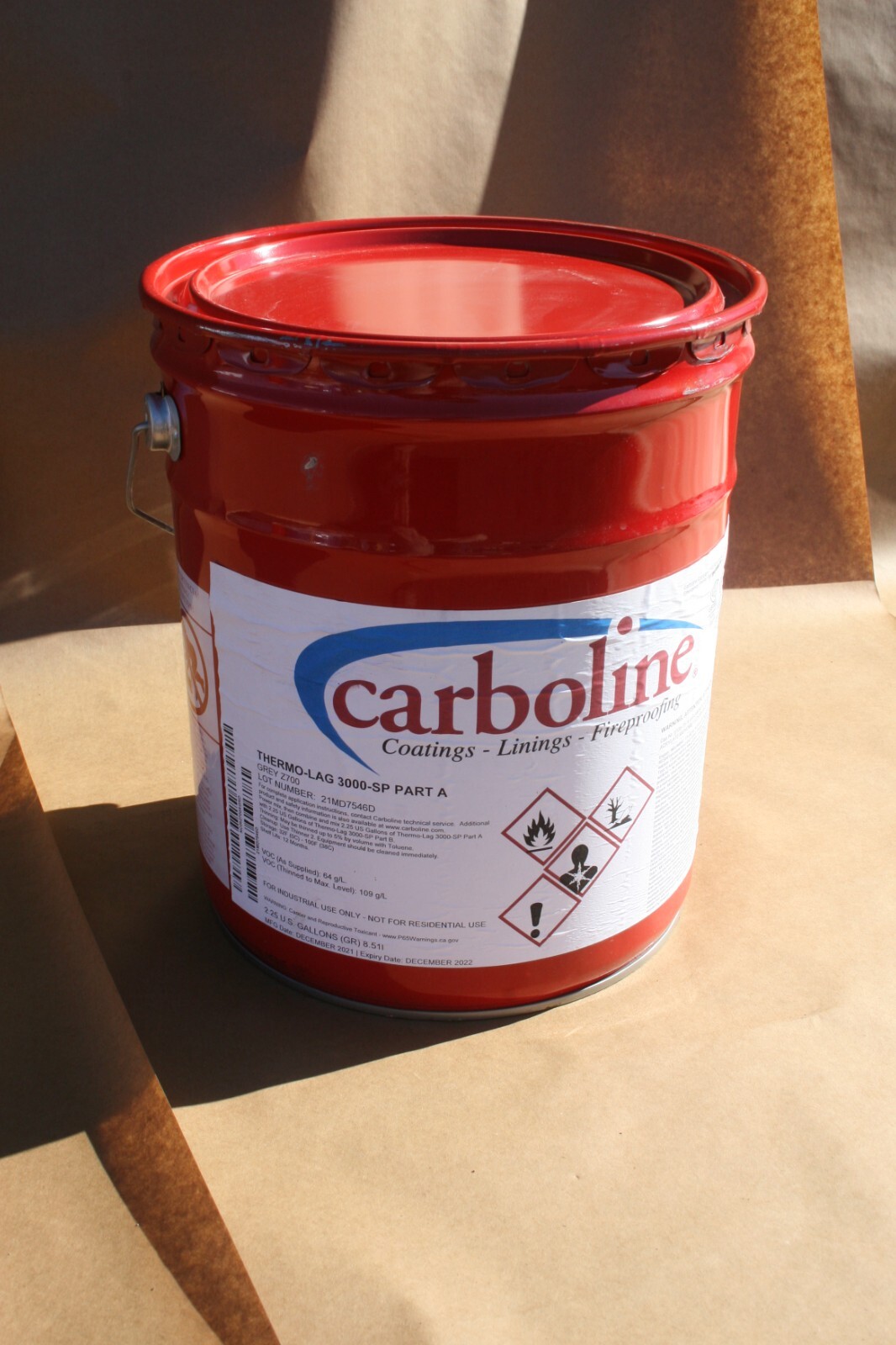 Carboline Thermo-Lag 3000-SP Part A Fireproof Coating 2.25GL - Grey
