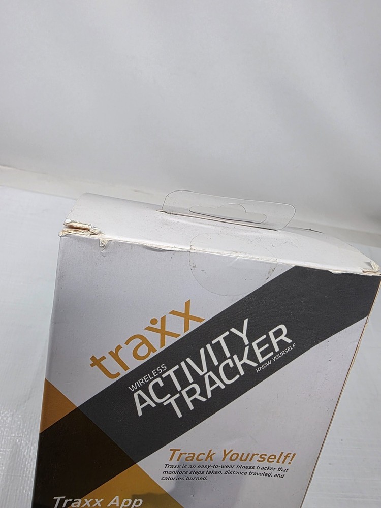 Traxx Bluetooth Wireless Activity Tracker Black Model# TRX220-DG