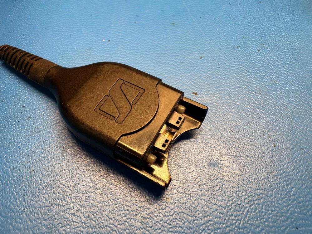 Sennheiser CSTD 08 Quick Disconnect to Modular Plug Coiled Cable 05365