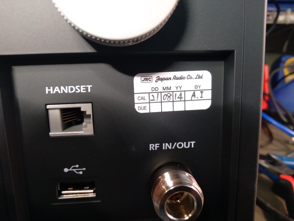 JRC NJZ-2000 Multi System UE Tester, Opts E03 E04 G00 G03 W00 W07 E00 E01