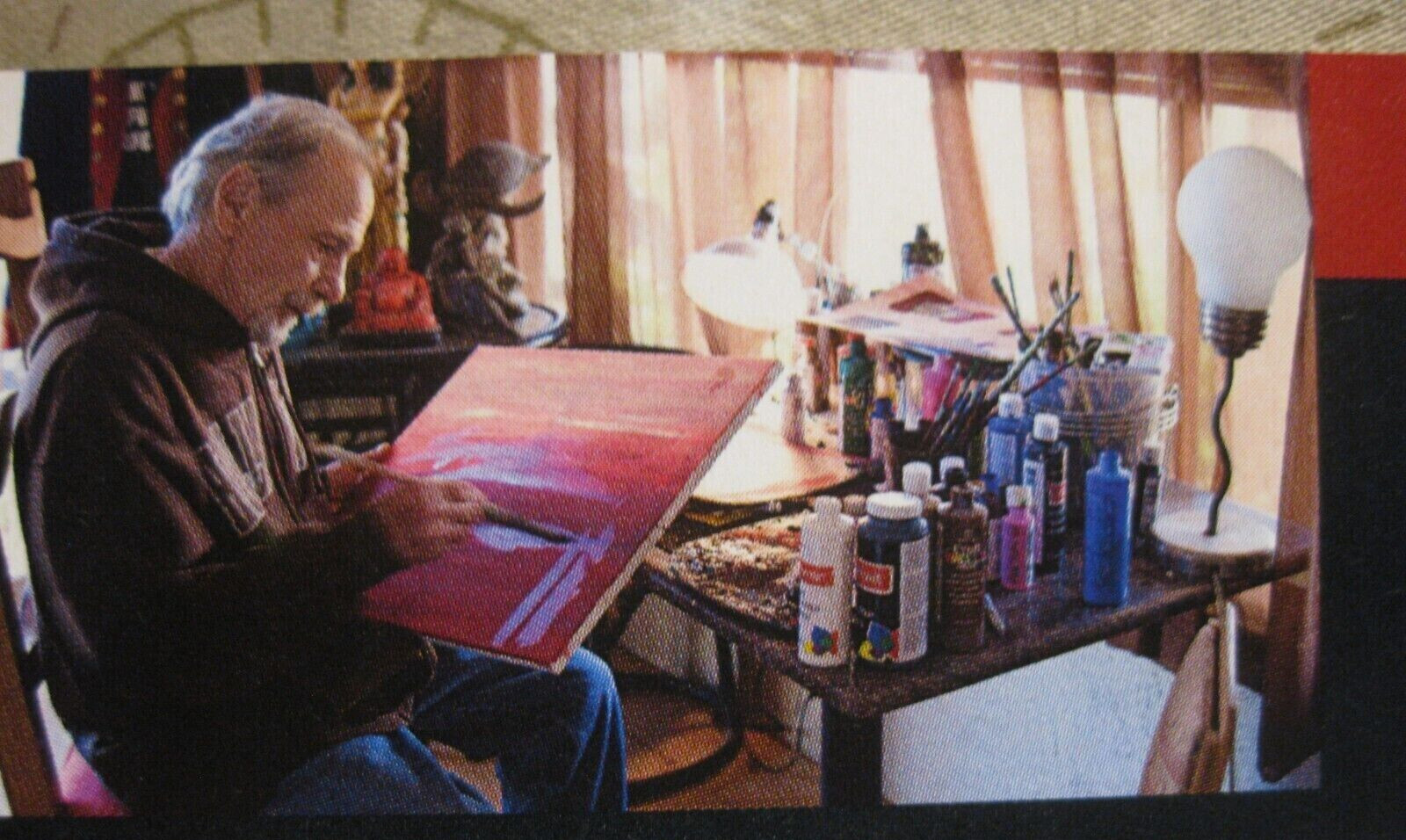 Mafia Signed Original Henry Hill Cosa Nostra Gangster Painting No More Shines!