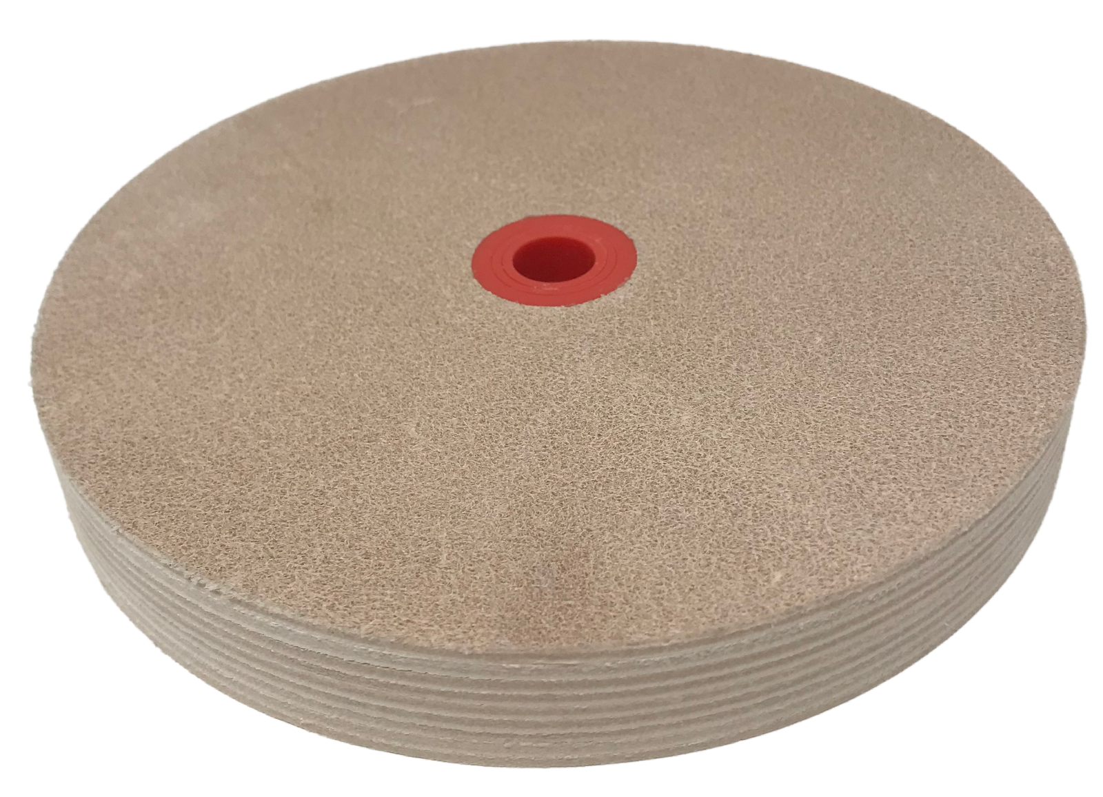 6" (3/4" Width) Leather Honing Wheel Includes Compound fits Multiple Arbors USA