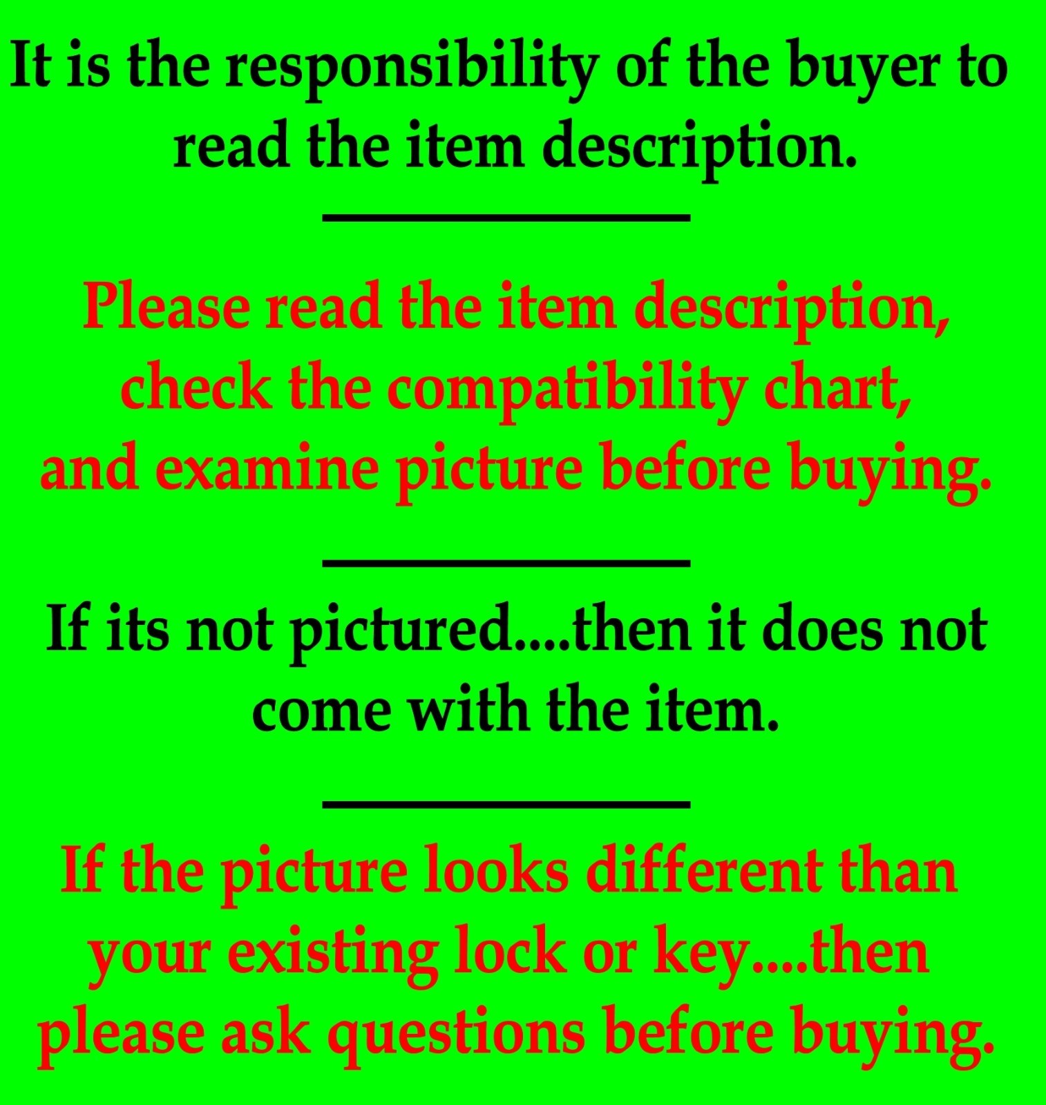 Chevy OEM Ignition Key Switch Lock Cylinder & Single Door Lock Set 3 Chevy Keys