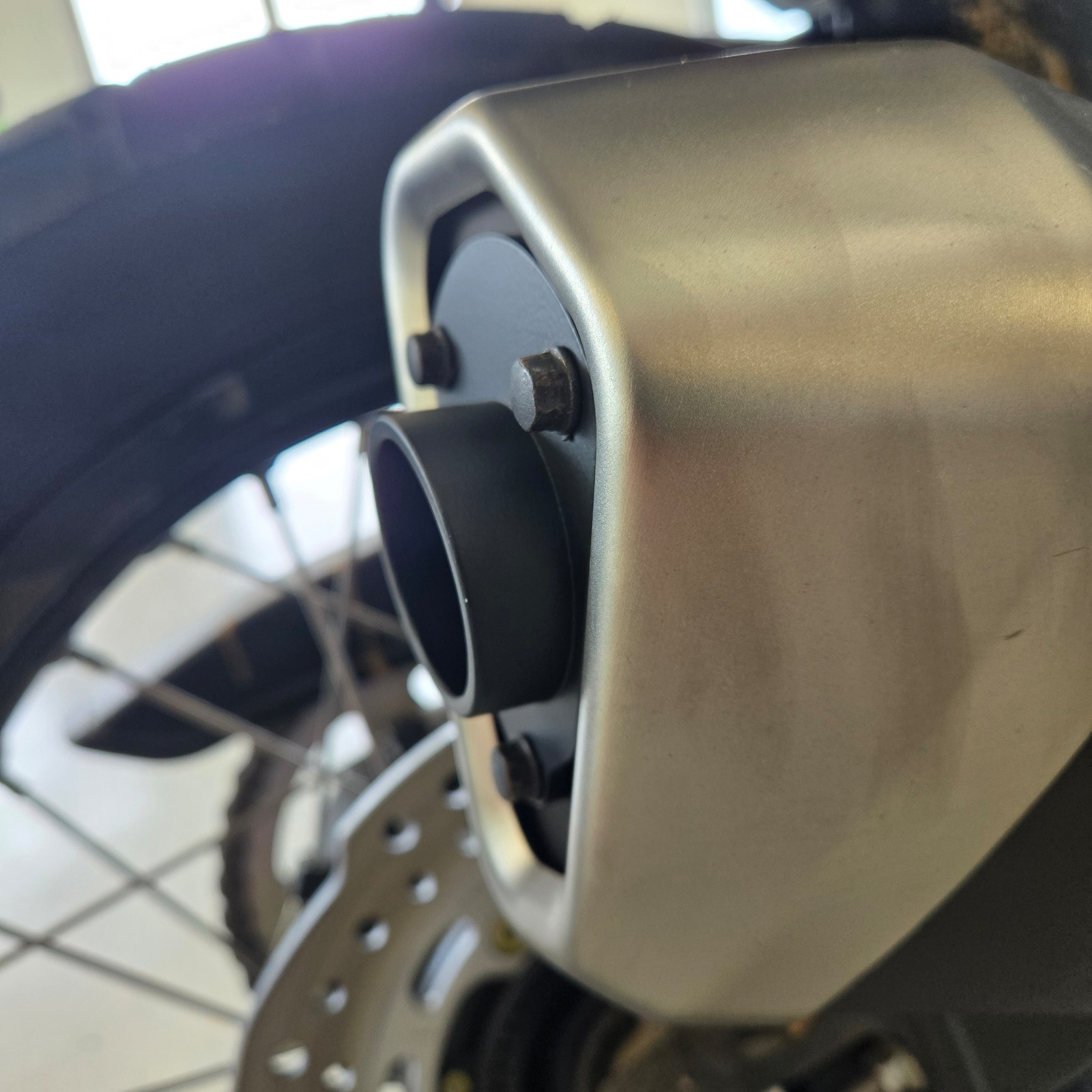 Honda Transalp XL750 Exhaust Tip by 3D Cycle Parts