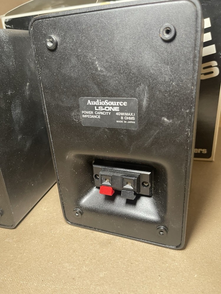 AUDIOSOURCE LS-ONE SPEAKERS Tested Work And Sound Great