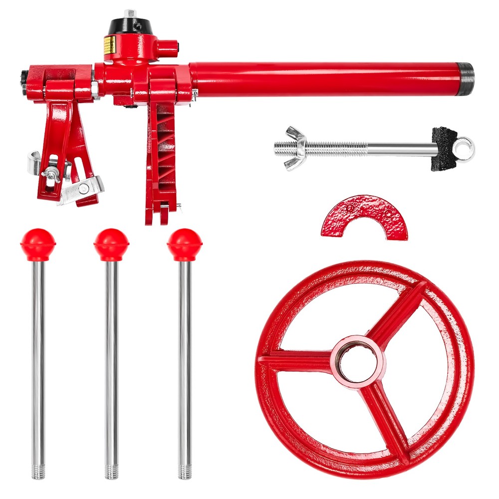 2200lbs Vehicle Auto Spring Compressor Hand Operate Spring Removal RED