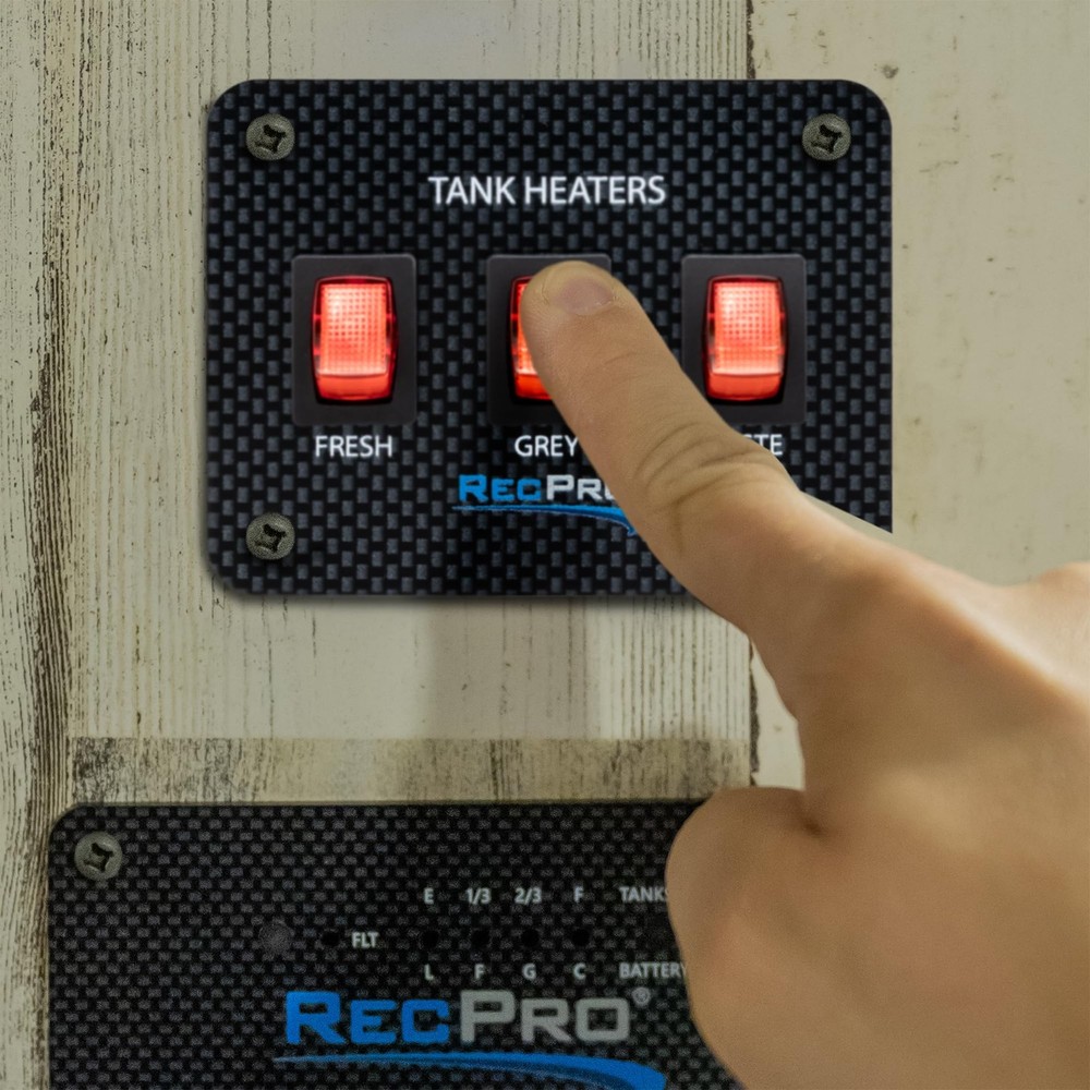 RV Toggle Switch | Tank System Control Panel | Gang Kit System | Heating Pad ...