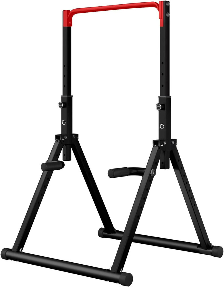 Power Tower Pull up Bar Free Standing, Adjustable Foldable Pull up Station, Home