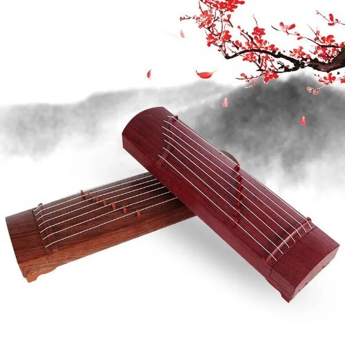 Guzheng Toys Beginner Professional Practice Stringed Instruments 7 String Mini