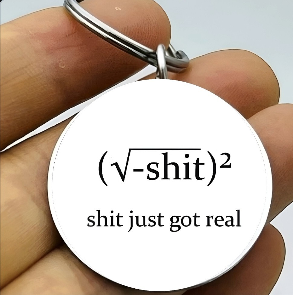 Math School Teacher Student Hot Keychain