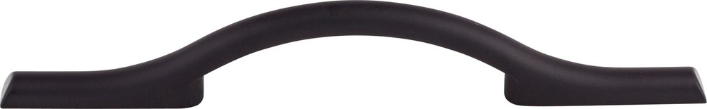 Top Knobs TK753BLK Somerdale Pull 3 3/4" (c-c) Flat Black