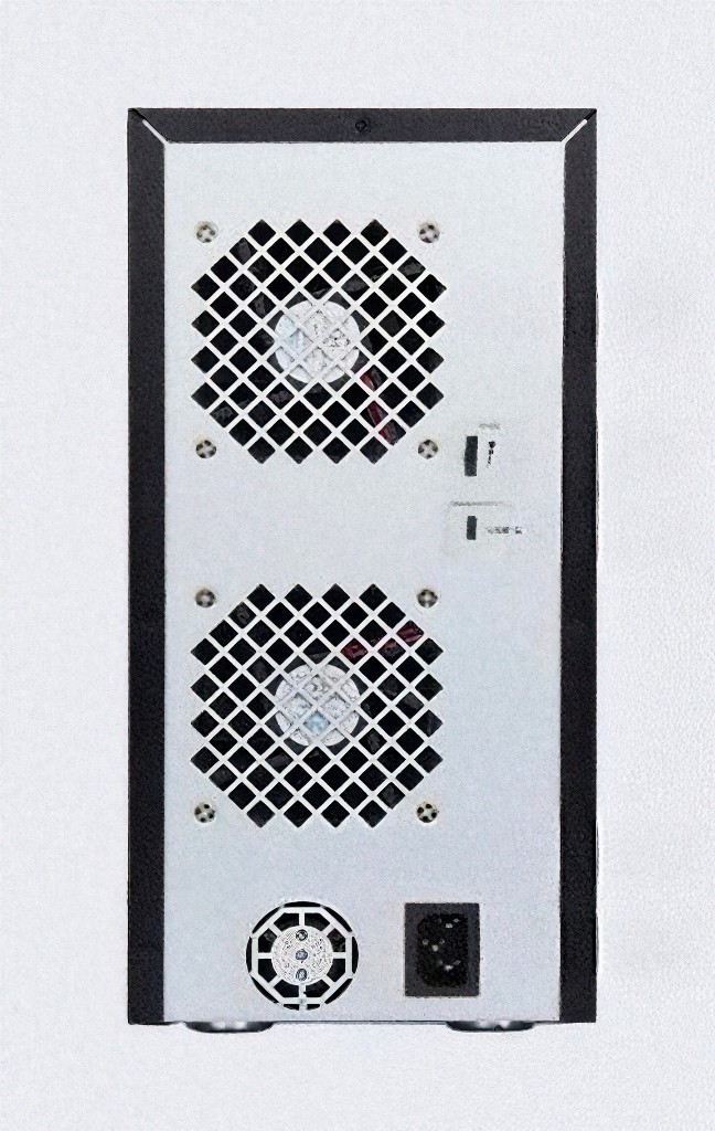 Open Box - USB 4.0 Type C 40Gbps 8 Bay Tool Less Tray SATA Hard Drive Enclosure