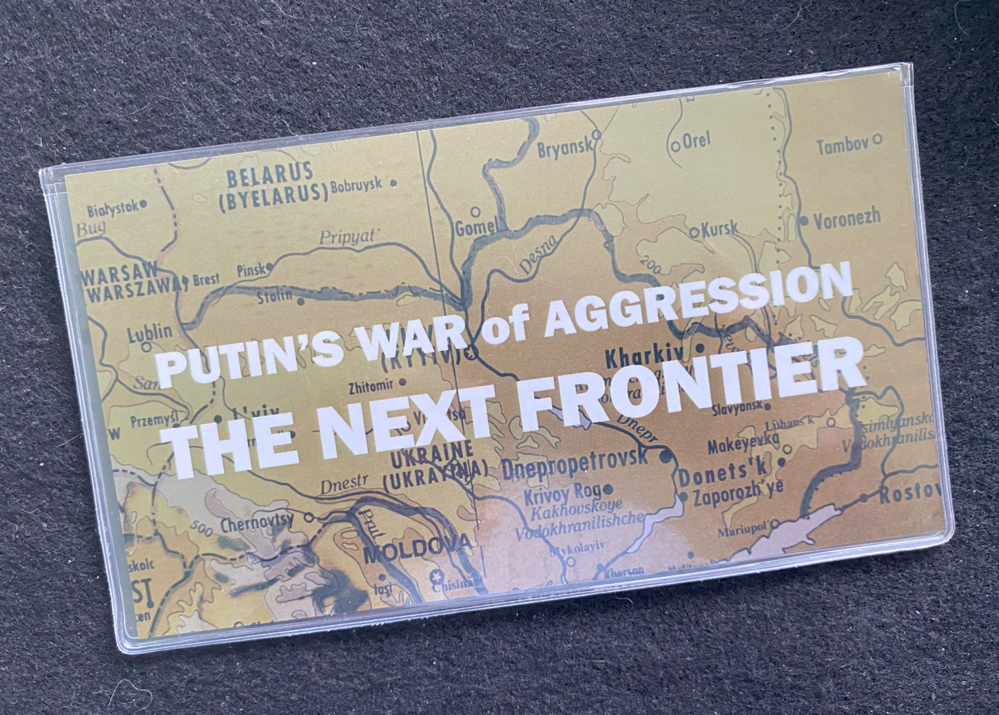 Putin’s War of Aggression: The New Frontier Banknote Collection COA & History