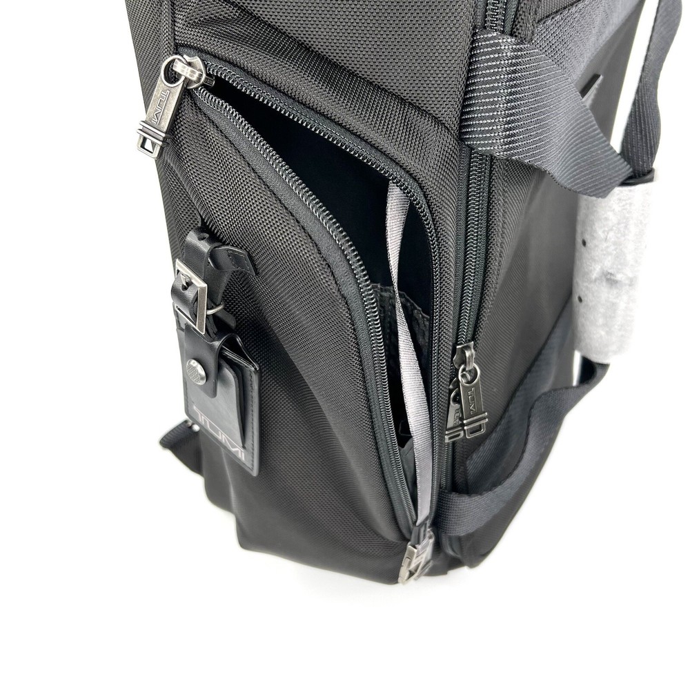 TUMI Fremont Evanston Hedrick Hybrid Backpack Duffel Bag Solid Black