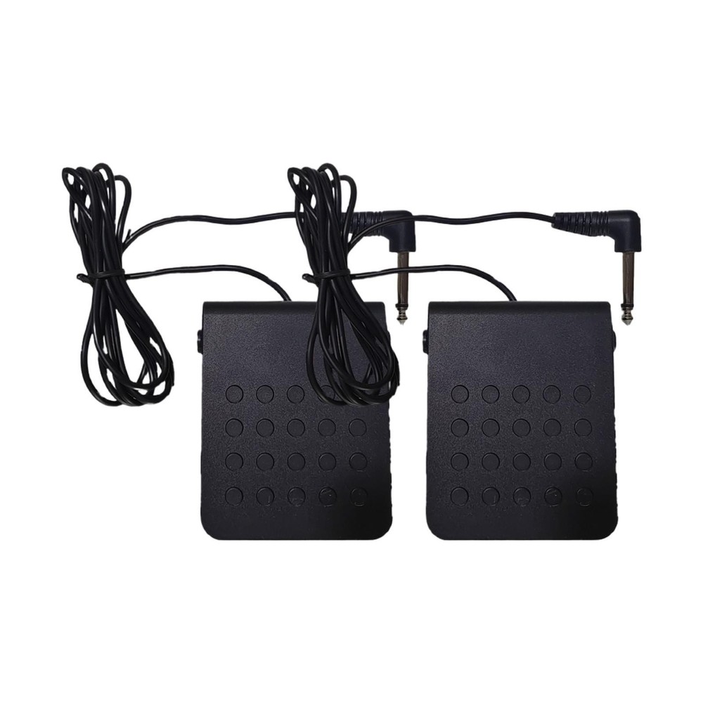 2x Electronic Drum Pedal Professional Lightweight Portable Replacement