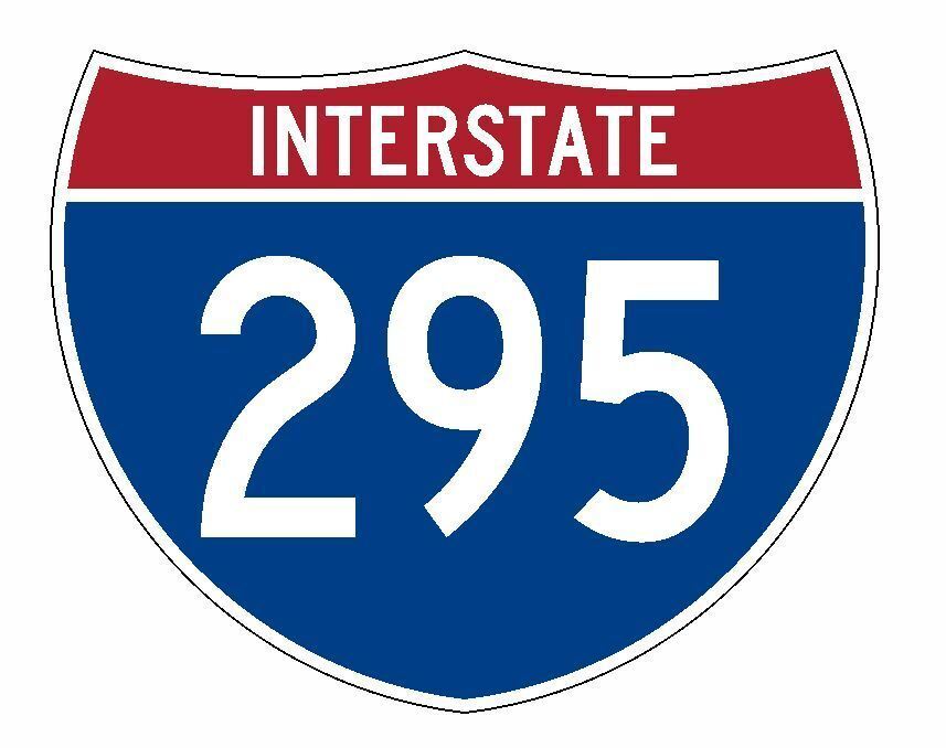 Interstate 295 Sticker Decal