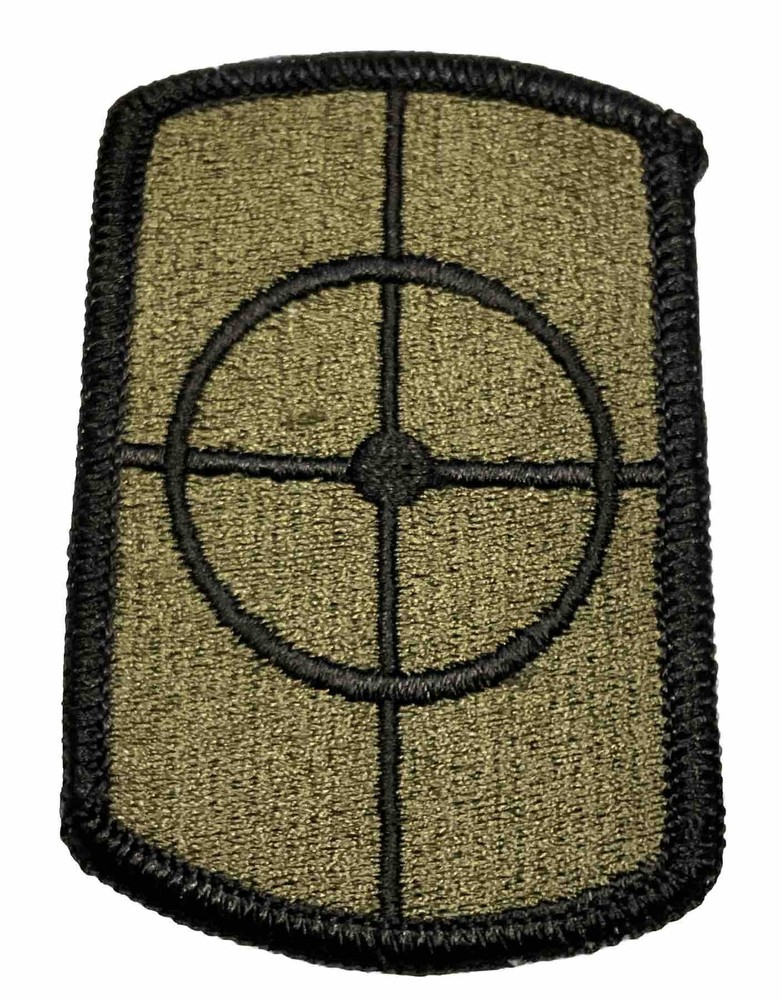 VIETNAM ERA  PATCH U.S. ARMY 420th ENGINEERS BRIGADE SUBDUED MERROW PATCH