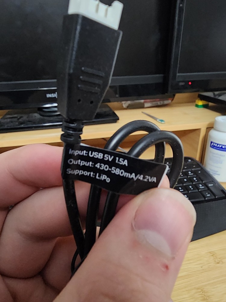 USB 2S Lipo Charger 4.2V 500mA