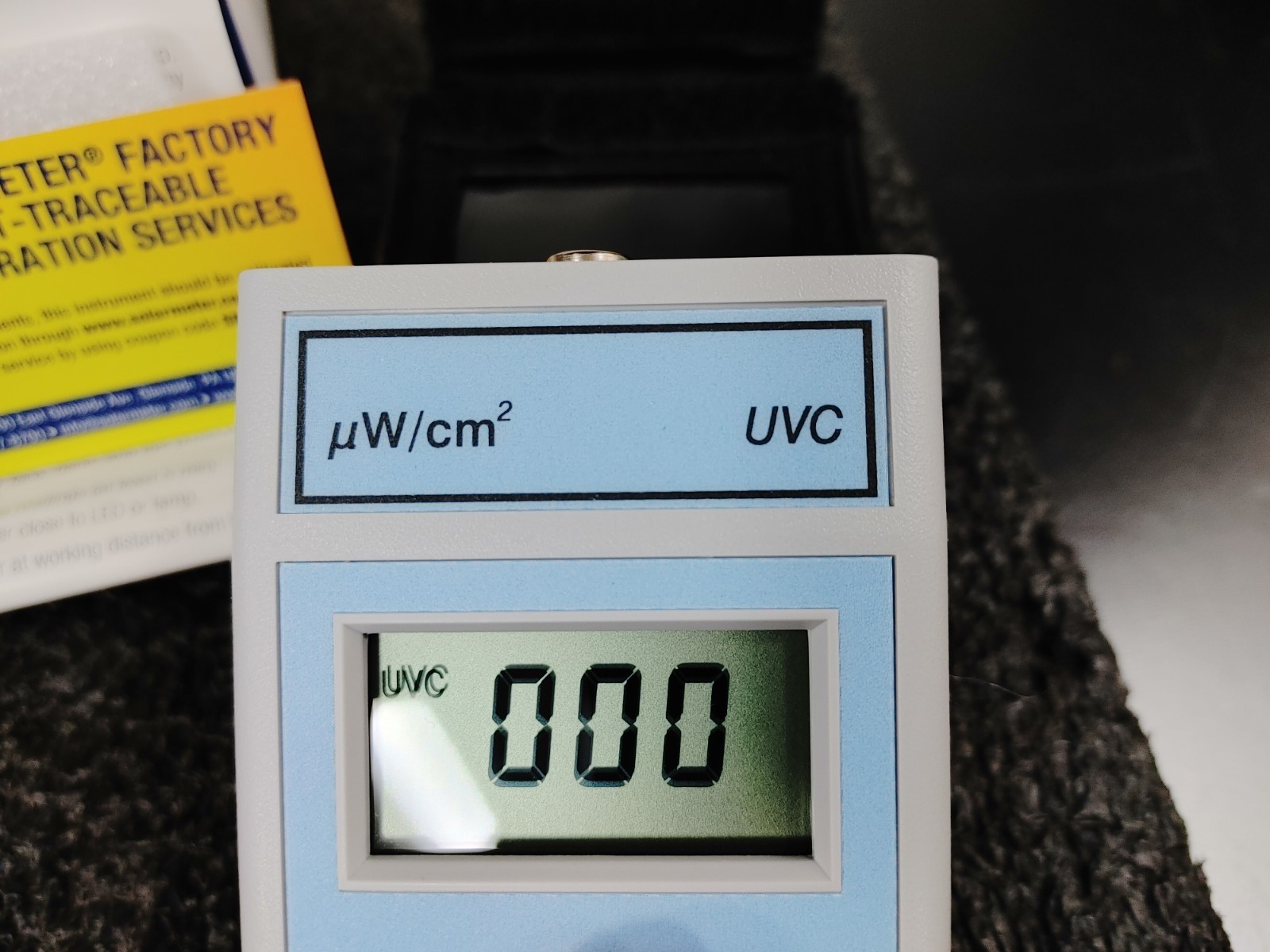 SOLARMETER Model 8.0 UVC Digital UV Ultraviolet Compact Handheld Radiometer