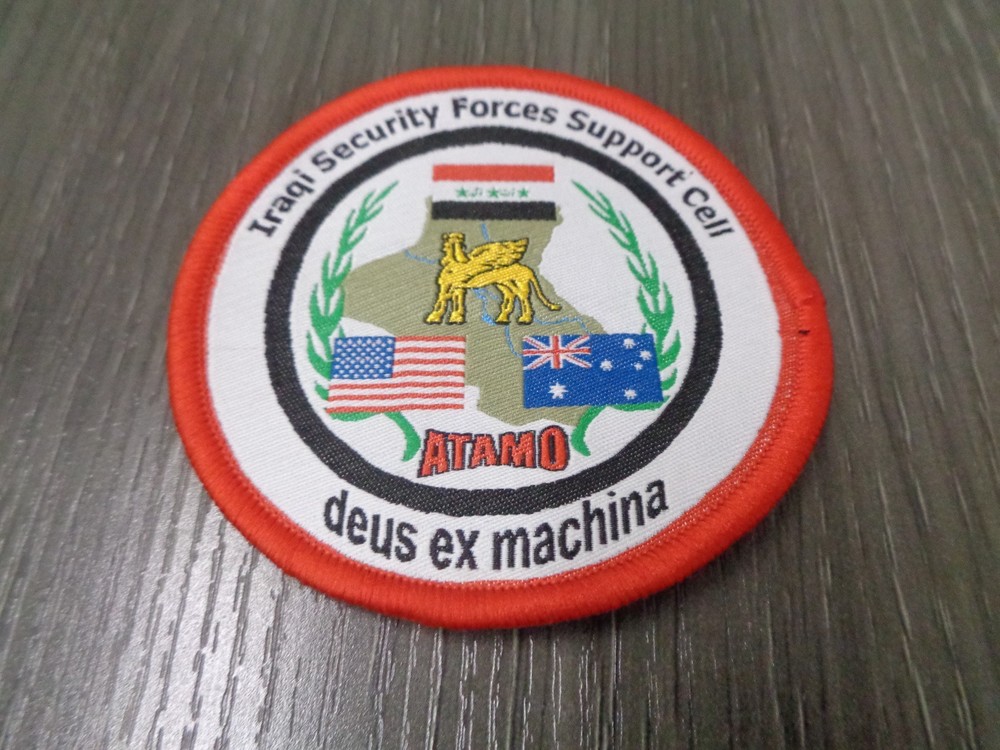 IRAQ SECURITY FORCES SUPPORT CELL PATCH   Authentic Original Military