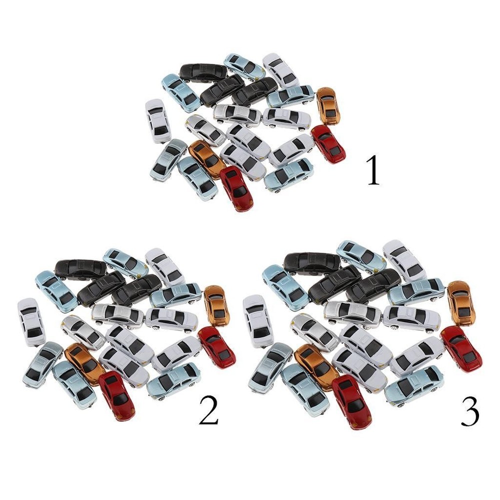 Miniature Model Painted Car,  Scale Building Train Layout Scale Street Layout