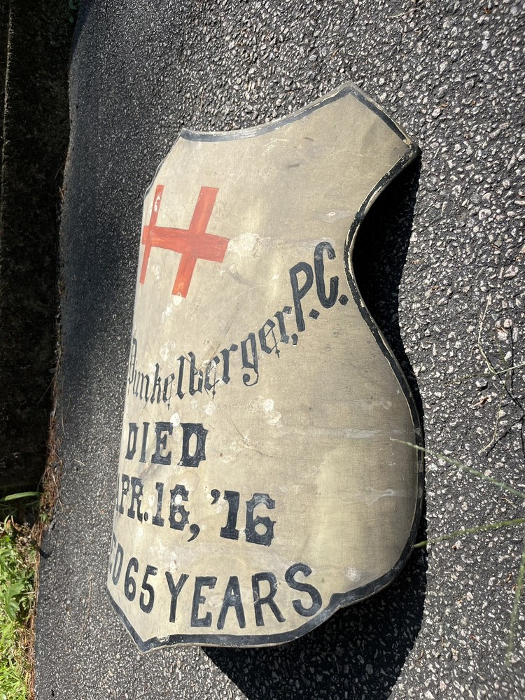 Antique Knights Templar Death Shield