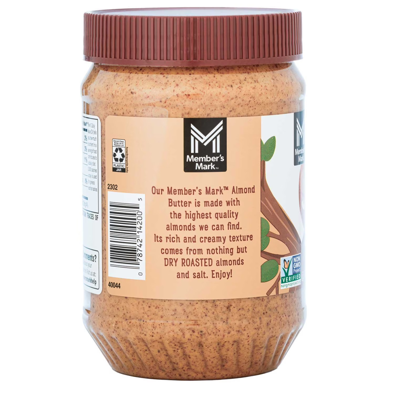 Member's Mark Creamy Almond Butter, 24 oz., 1 pk.