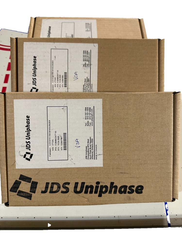 JDSU VCB-Z025 Fiber Optic VCB Attenuator with Low Insertion Loss Programmable