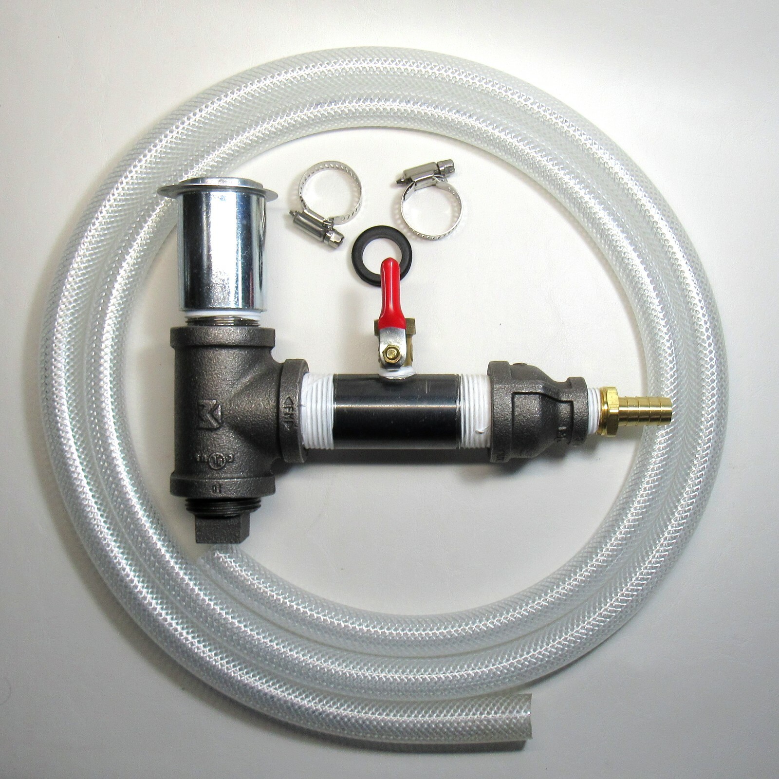 Blast Cabinet Metering Valve. KIT WITH HOSE! Harbor Freight Sandblaster Upgrade.