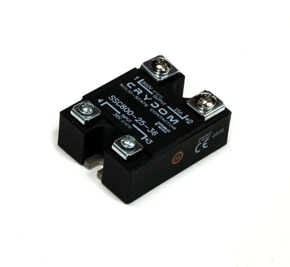 Crydom SSC800-25-36 Solid State Relay Output 800 VDC 25 Amp Input 36V