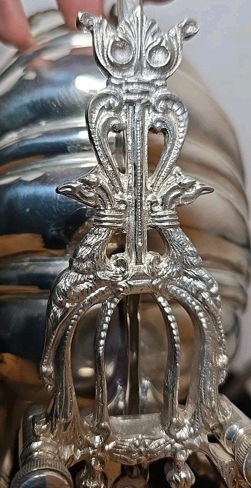 Ornate, English Silverplate Bun/Biscuit Warmer