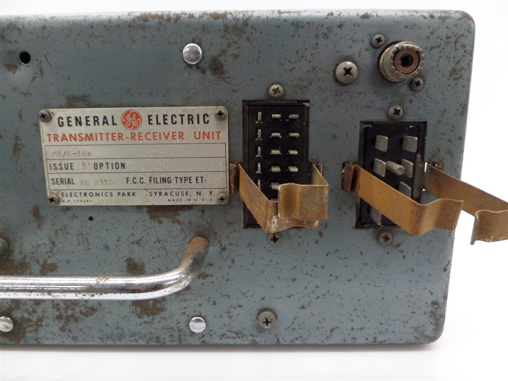 General Electric MA/E-16w Issue O Transmitter Receiver Unit